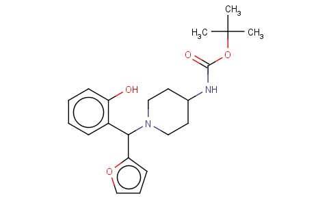 4-(BOC-AMINO)-1-[FURAN-2-YL(2-HYDROXYPHENYL)METHYL]PIPERIDINE